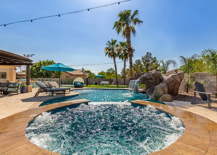 The Grand Saguaro Heated Pool Hot Tub Pickleball Sleeps 27 Gilbert